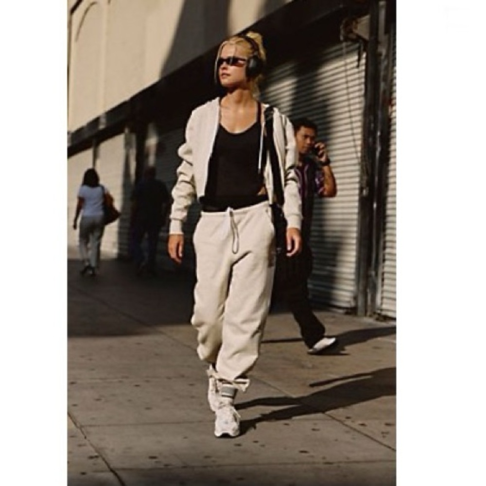 🆕 Free People FP movement For the Win jogger Oatmeal Heather small